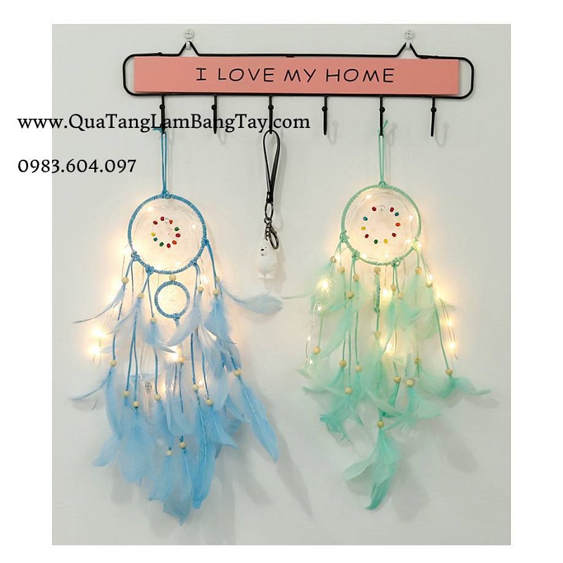 dreamcatcher gắn đèn 