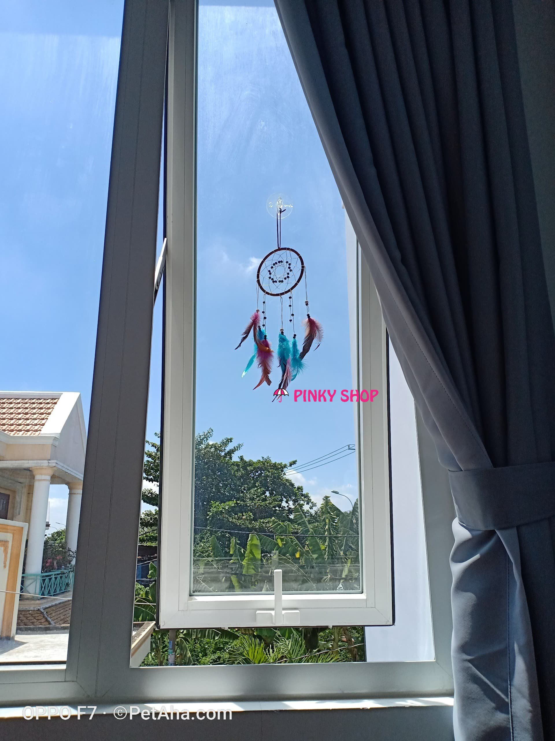 Dreamcatcher Màu Nâu Trắng Sang Trọng (tên Thổ Dân) mã DRD31