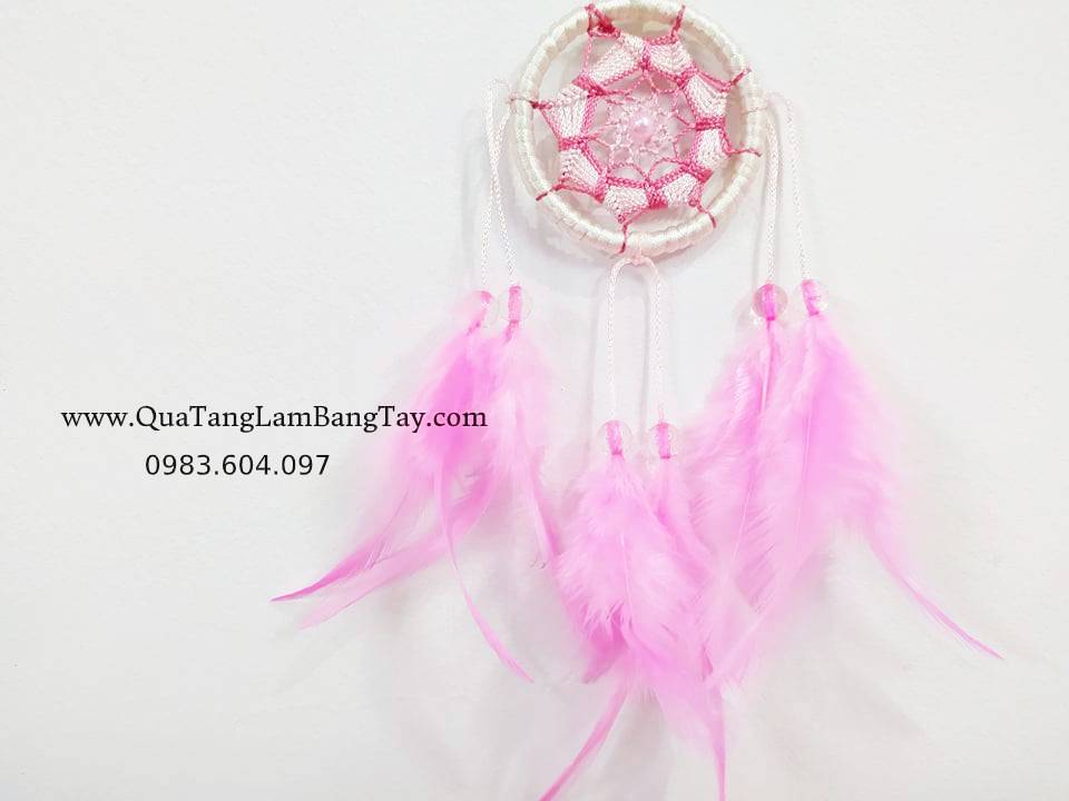 Móc Khóa Dreamcatcher Màu Trắng - Mã MDR6