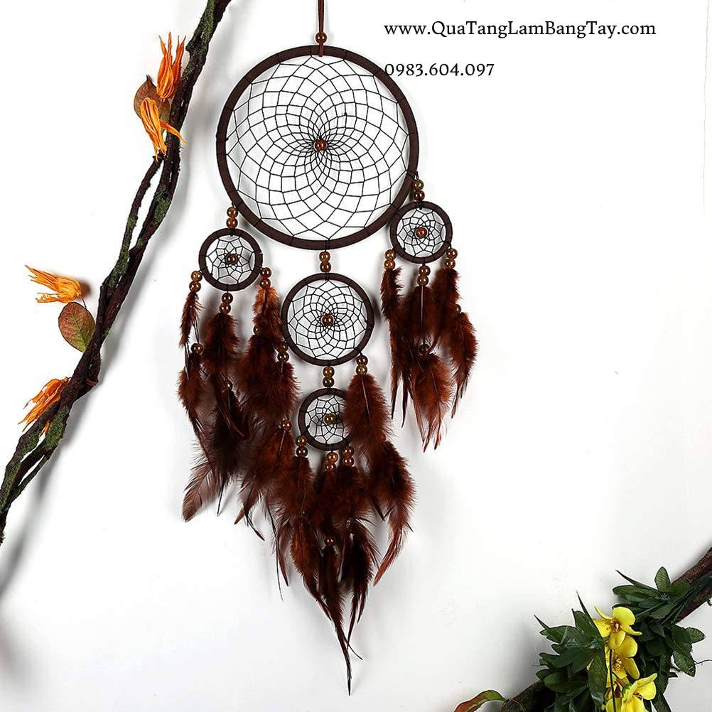 Dreamcatcher Nâu Đen Cổ Điển - Mã DR14