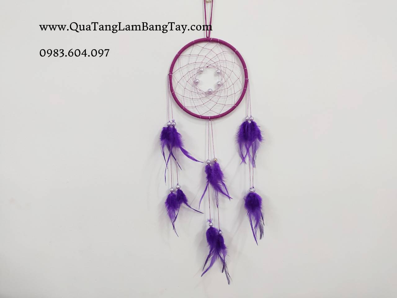 Dreamcatcher Màu Tím Sang Trọng (tên Mộng Mơ) mã DRD18