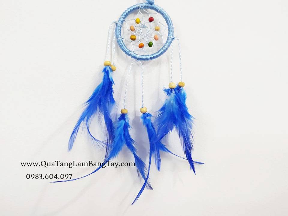 Móc Khóa Dreamcatcher Màu Xanh Dương - Mã MDR8