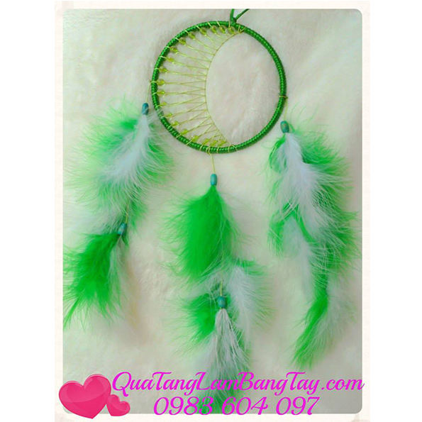 DREAMCATCHER Trăng Khuyết Màu Xanh Lá - Mã DRTK1