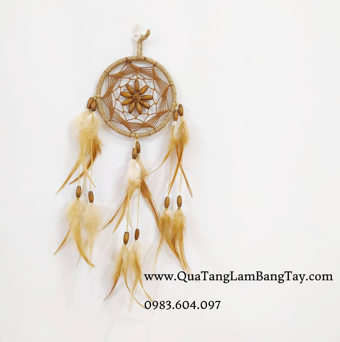 Dreamcatcher Màu Nâu Cổ Điển 2 - Mã DR40