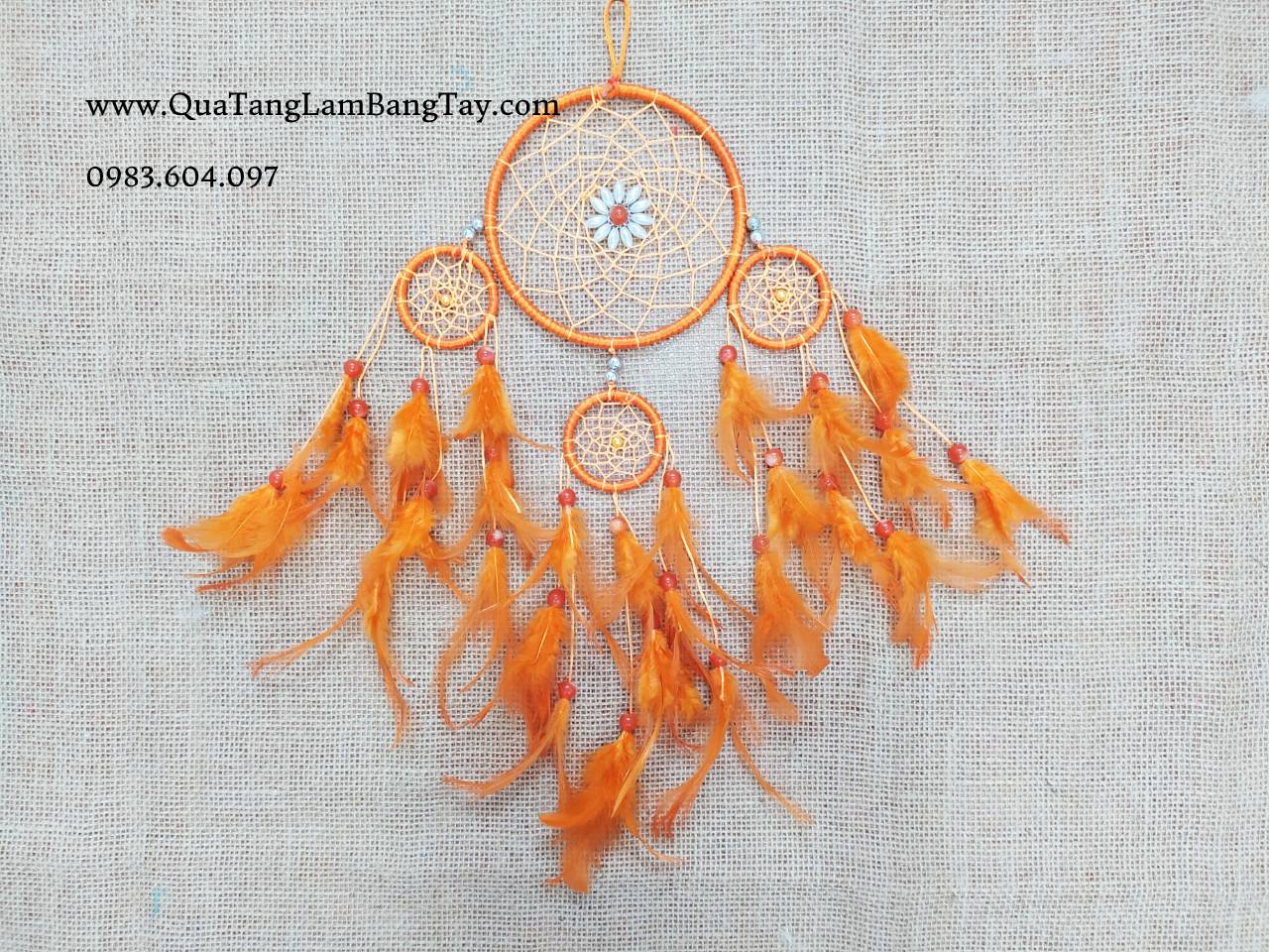 Dreamcatcher Màu Cam Sang Trọng mã DRD30