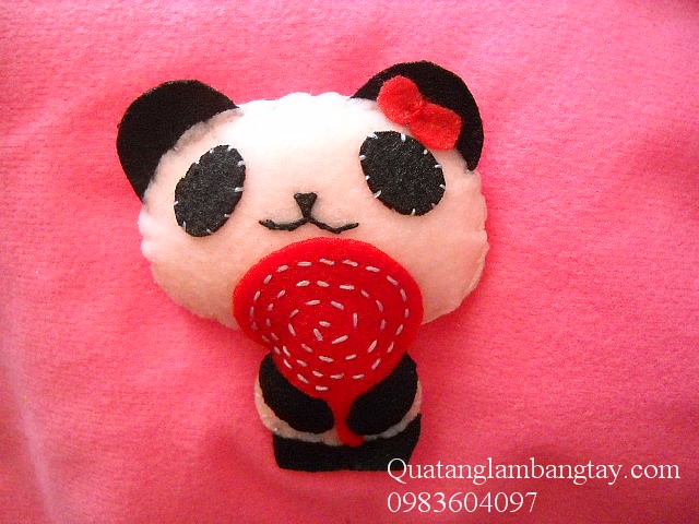 đồ handmade bằng vải nỉ, đồ handmade từ vải nỉ, handmade vải nỉ, vải làm đồ handmade