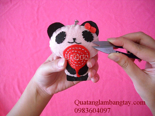 đồ handmade bằng vải nỉ, đồ handmade từ vải nỉ, handmade vải nỉ, vải làm đồ handmade