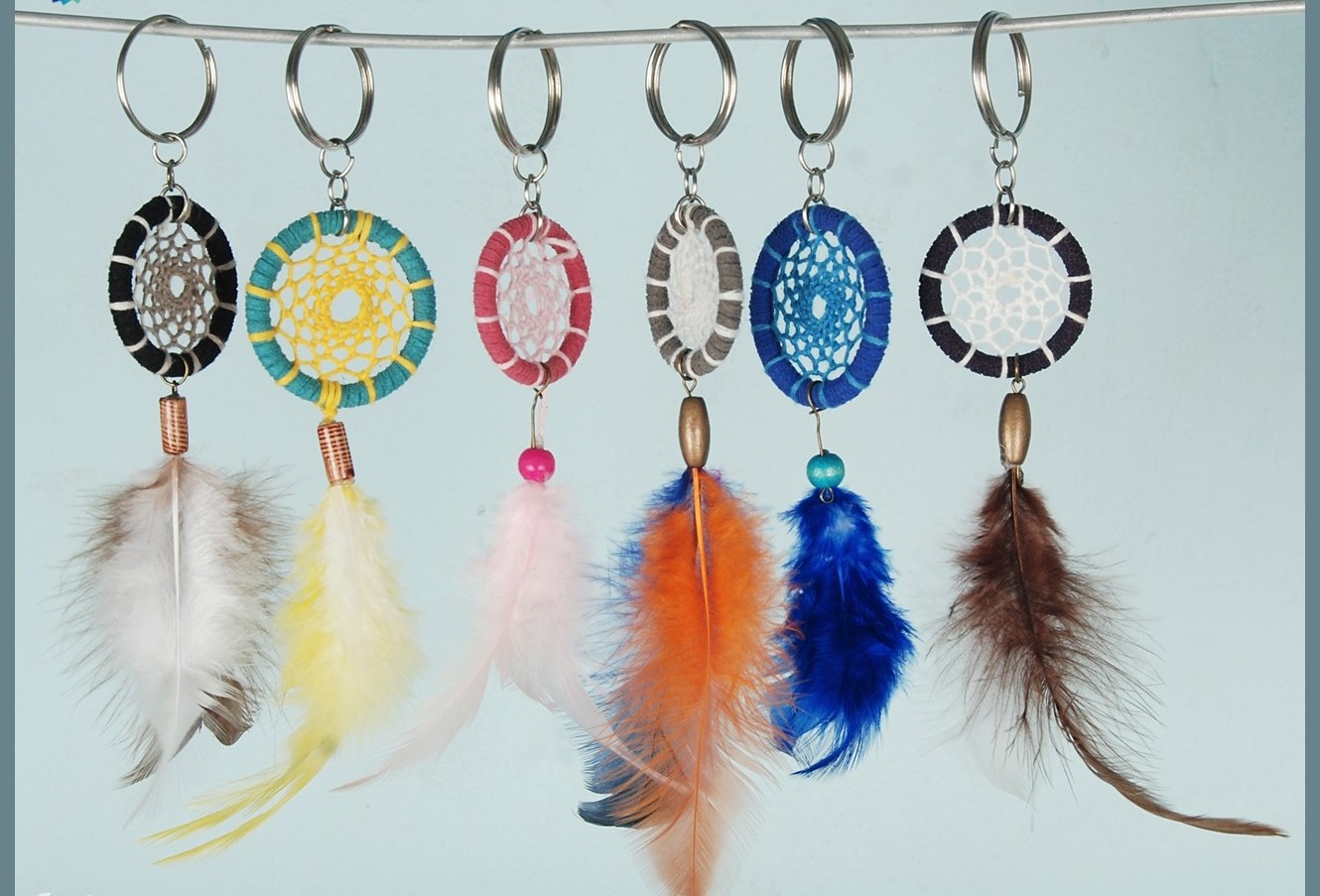 dreamcatcher, móc khóa dreamcatcher, bùa ngủ ngon, vòng đuổi bắt giấc mơ