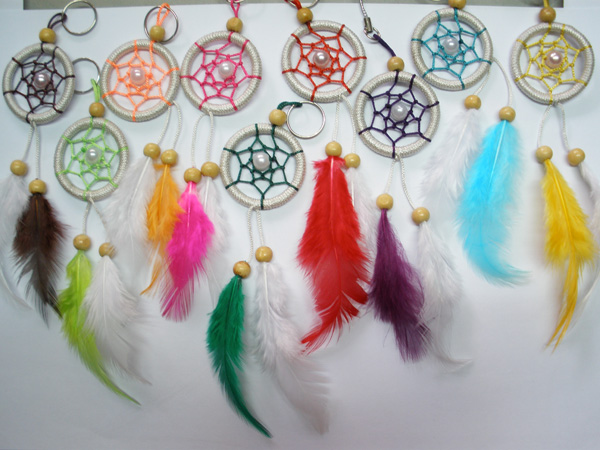 dreamcatcher, móc khóa dreamcatcher, bùa ngủ ngon, vòng đuổi bắt giấc mơ