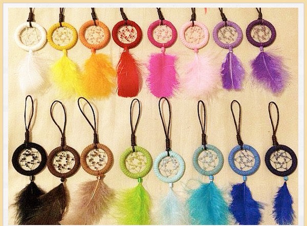 dreamcatcher, móc khóa dreamcatcher, bùa ngủ ngon, vòng đuổi bắt giấc mơ