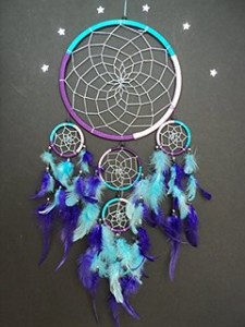 dreamcatcher màu xanh dương